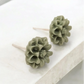 Dainty Green Stud Earrings