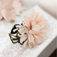 Pink Adjustable Floral Ring