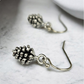 Silver Pinecone Earrings